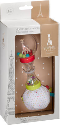 SophietheGiraffe Aktivitetsleke Soft Maracas