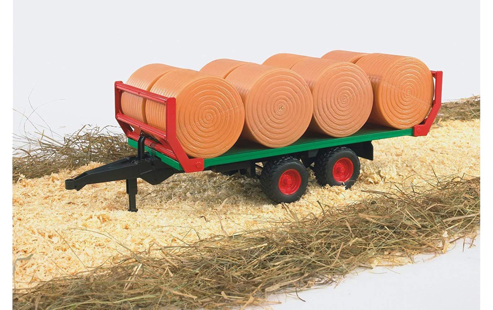 Landwirtschaftsfahrzeug BallentransportanhängerSpielwaren-Anhänger mit 8 Rundballen
