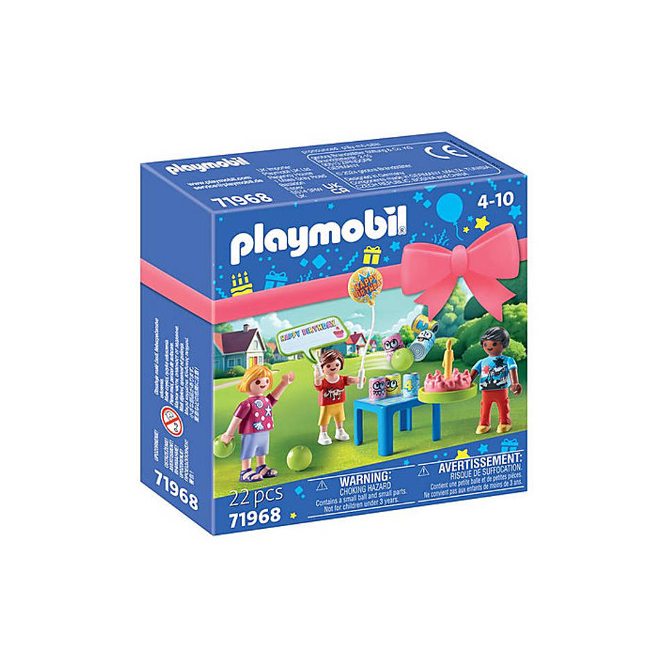 PLAYMOBIL Gift Set kinderverjaardag 71968
