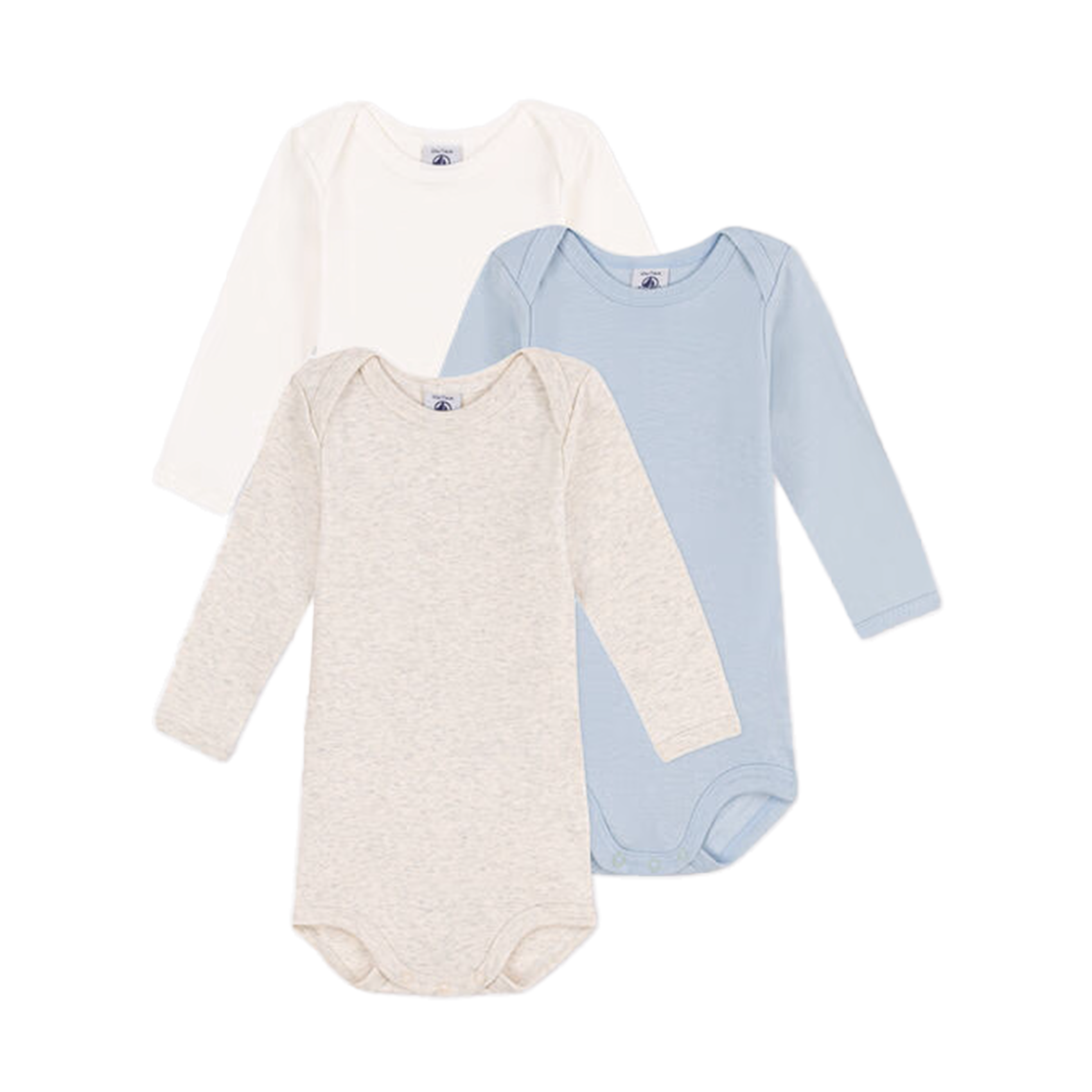 Lot de 3 bodies en coton| Multicolore