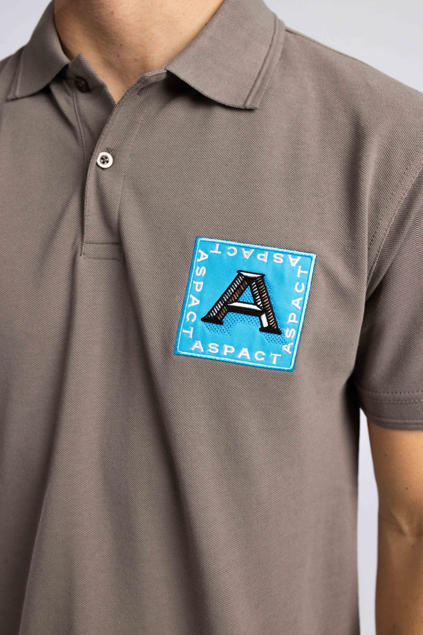 Aspact Royal Polo Heren Grijs