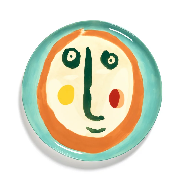 Serax - Feast Face N°2 Servierplatte, mix