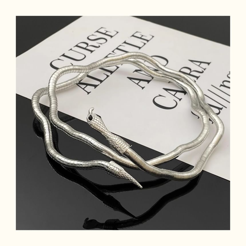 SUMMERBLACK - Buigzame slangketting