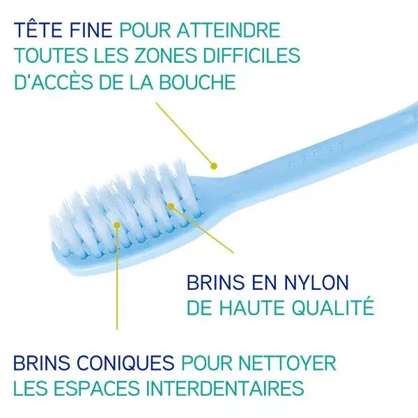 Escovas de dentes Inava Sensitive, pacote com 2 unidades