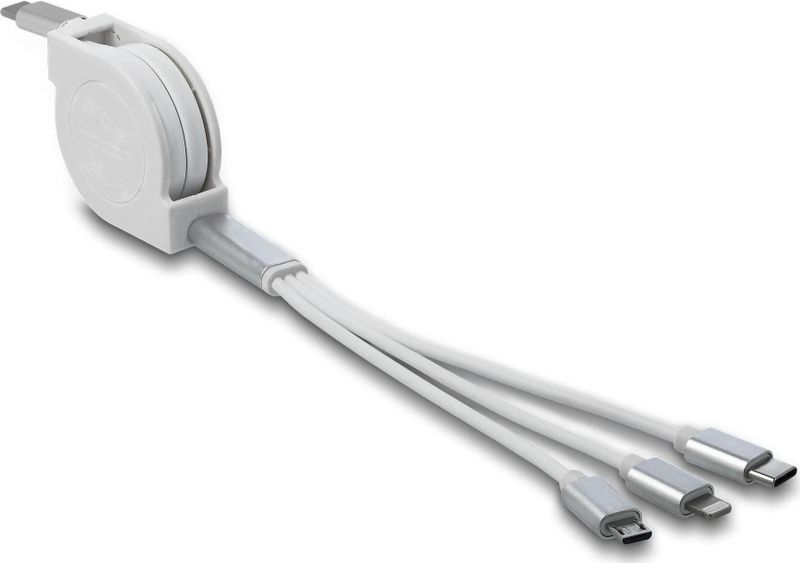 Delock - USB C - USB C/Lightning/Micro USB - 0.98 m - USB 2.0