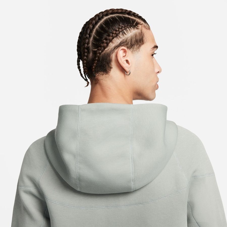 Nike Sweat à Capuche NSW Tech Fleece 24 FZ - Vert/Noir