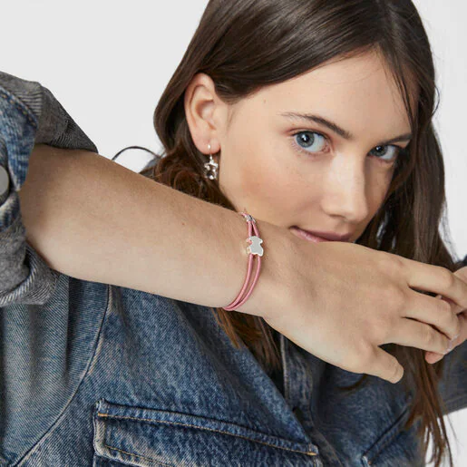 Pulseira elástica rosa Sweet Dolls
