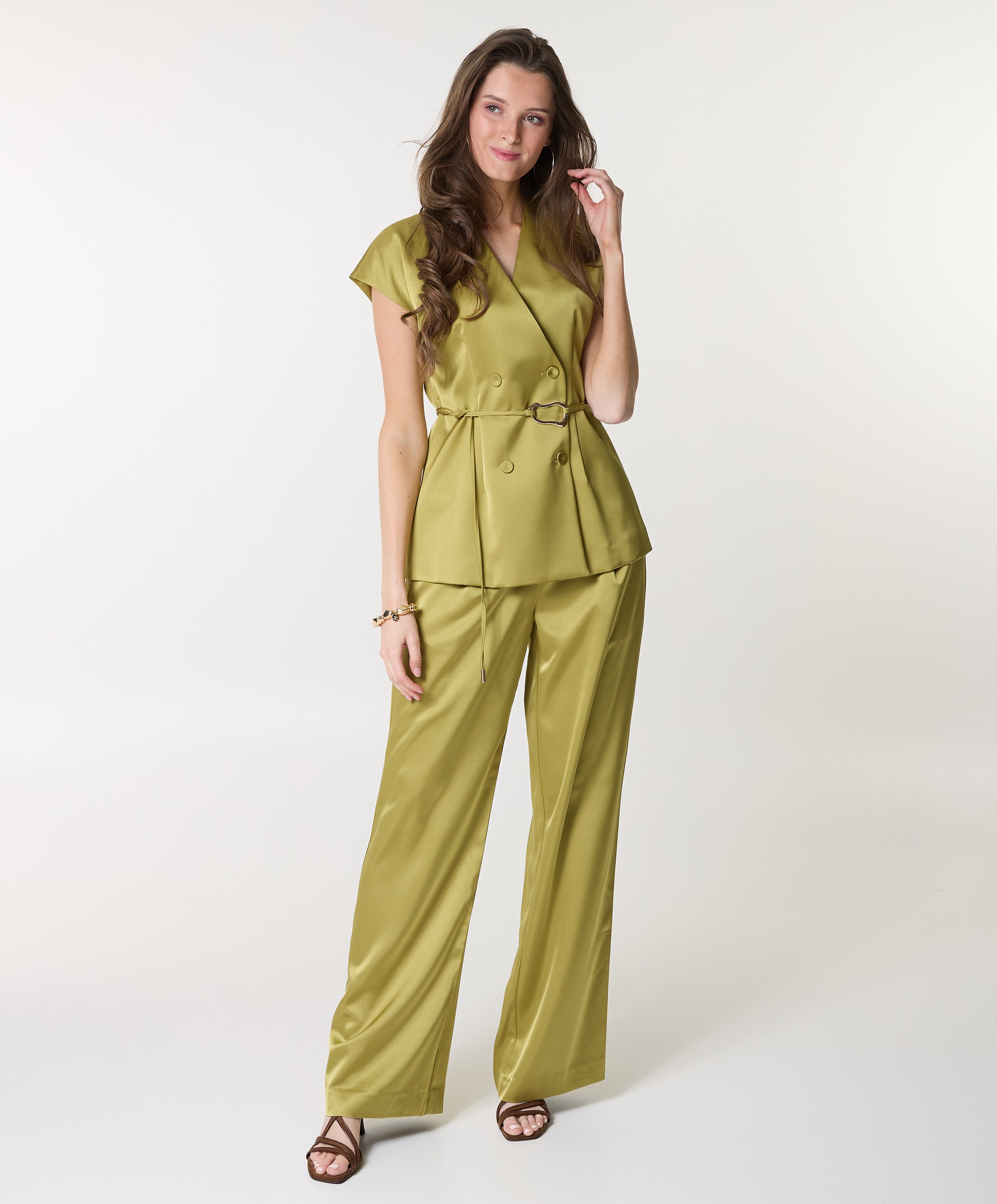 Ibana Peja dames pantalon groen