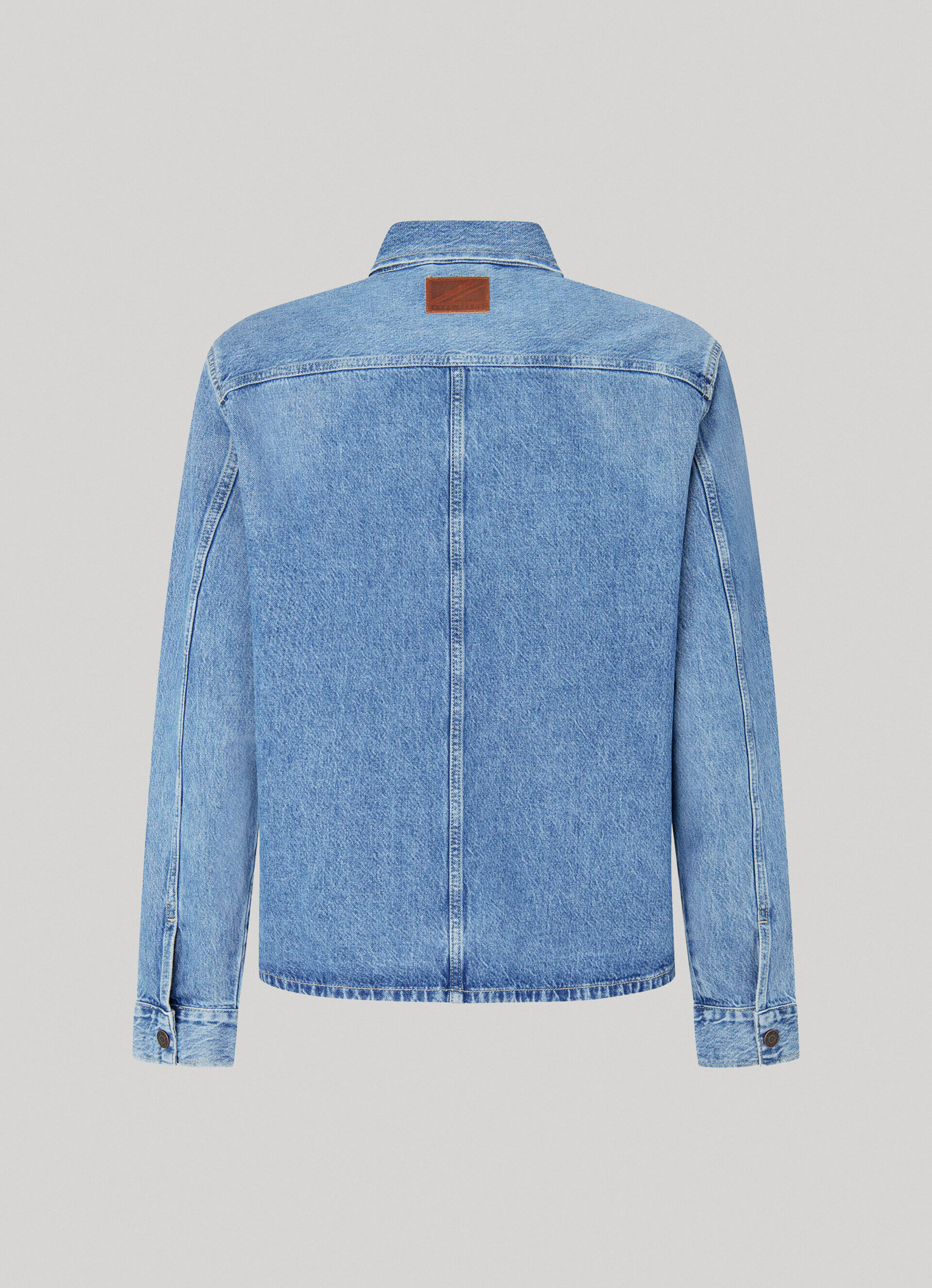 JAQUETA JEANS DE CORTE REGULAR - jeans