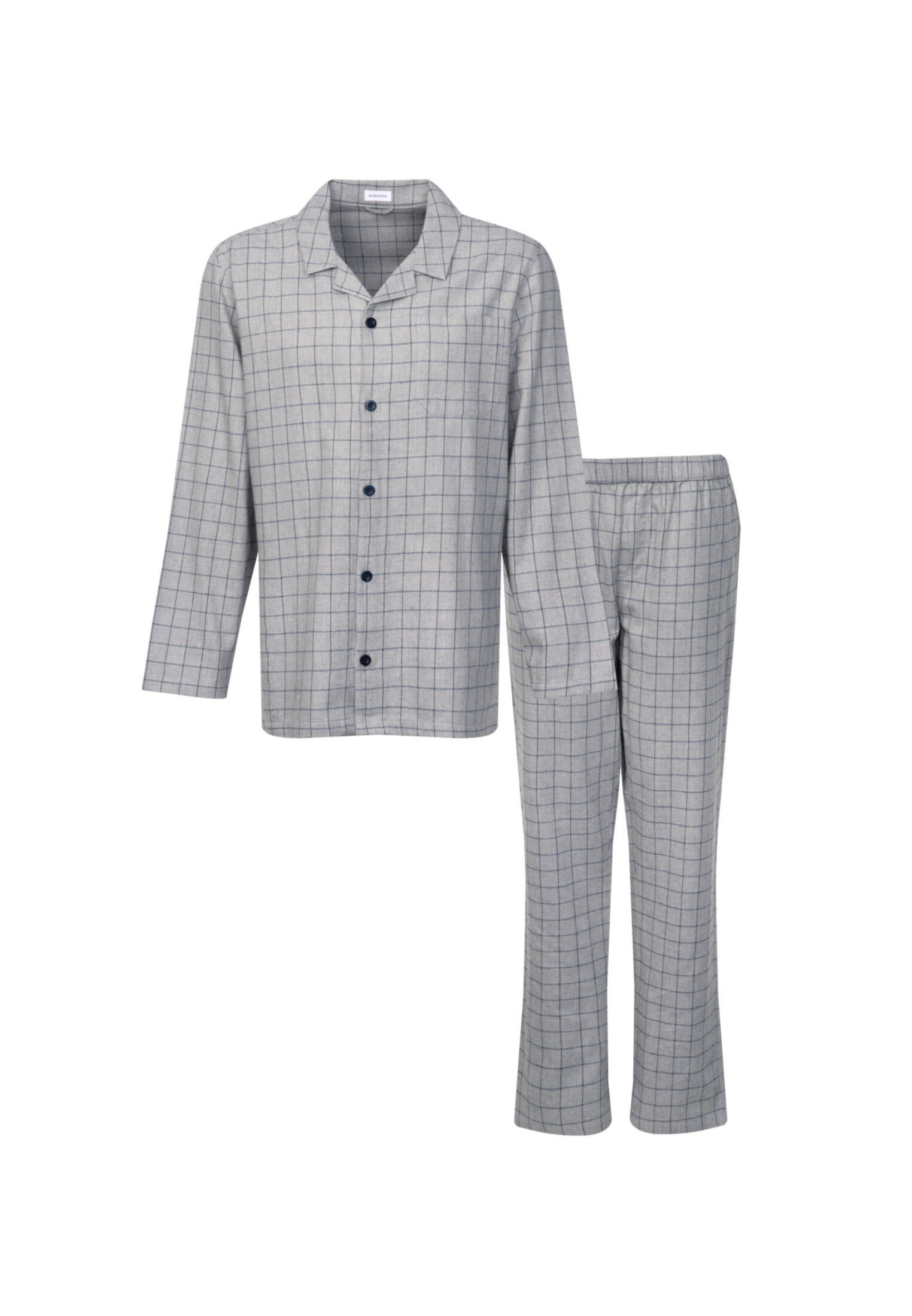 Seidensticker| Herren Pyjama Schwarze Rose