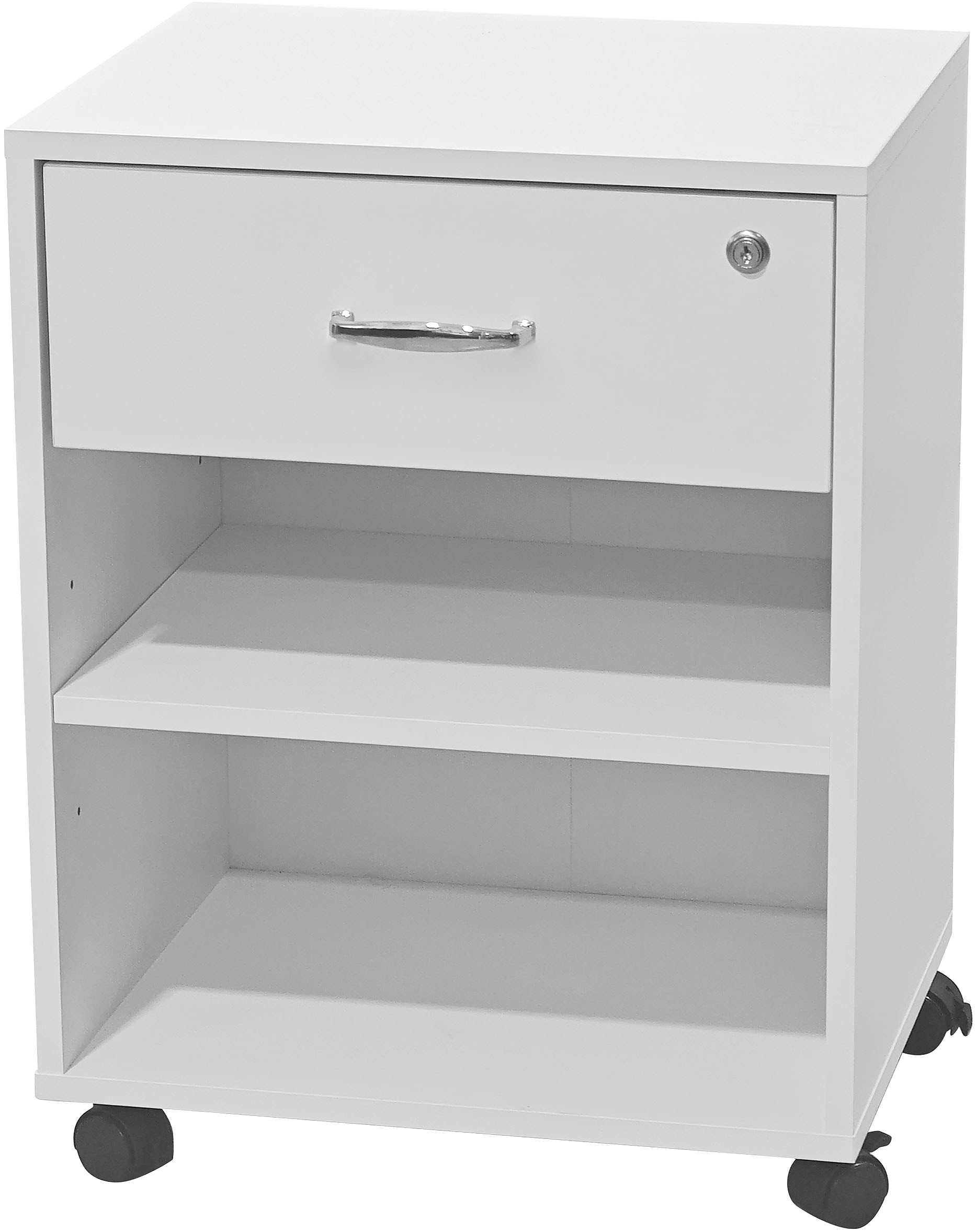 INOSIGN Rollcontainer »Dranoel« Bürocontainer, abschliessbar, Metallgriff, Breite 45 cm