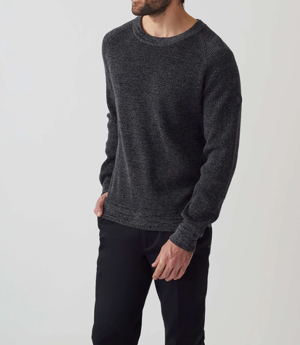 Pull col rond anthracite 