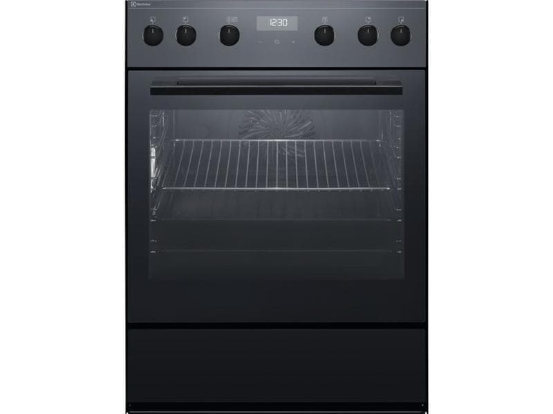 Electrolux Einbauherd EH7L5DSP CH 55, Schwarz Herd für den Einbau