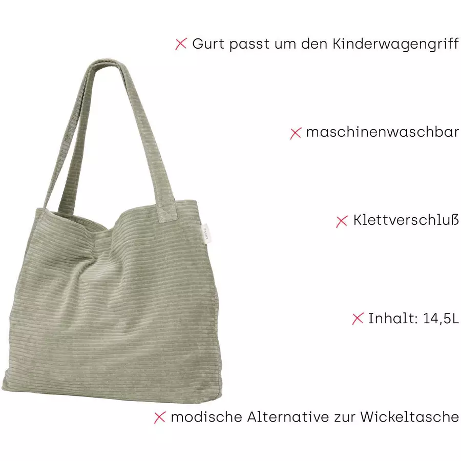 koeka Mom Bag Vik Grün