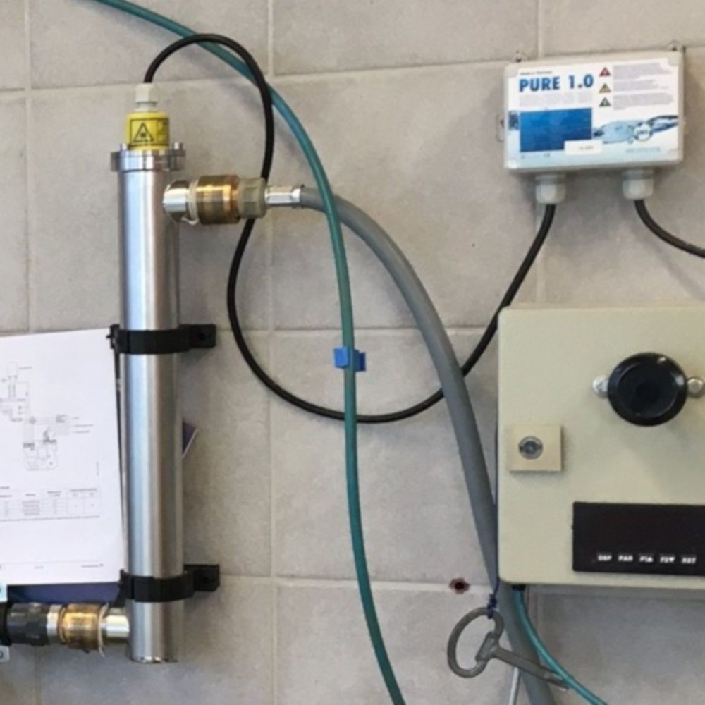 PURE 1.0 - UVC Anlage zur Wasseraufbereitung