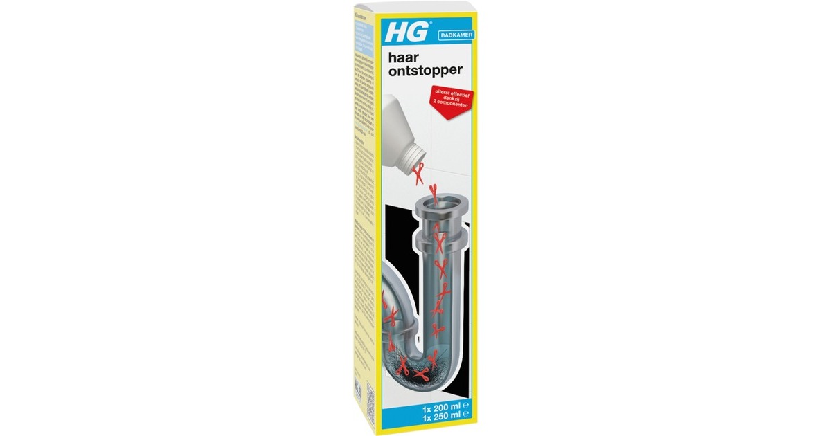 HGHaarontstopper reinigingsmiddel  (450ml)