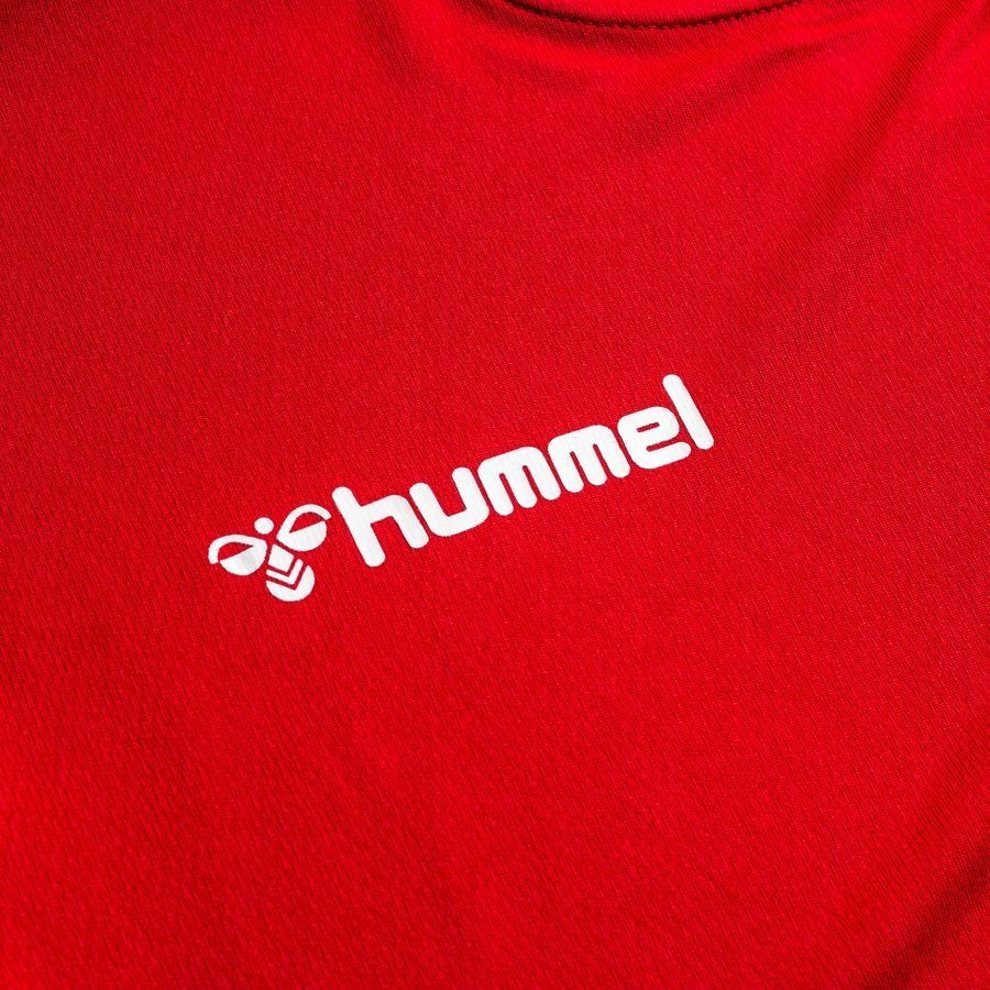 Hummel Maillot Authentic Poly - Rouge/Blanc Enfant