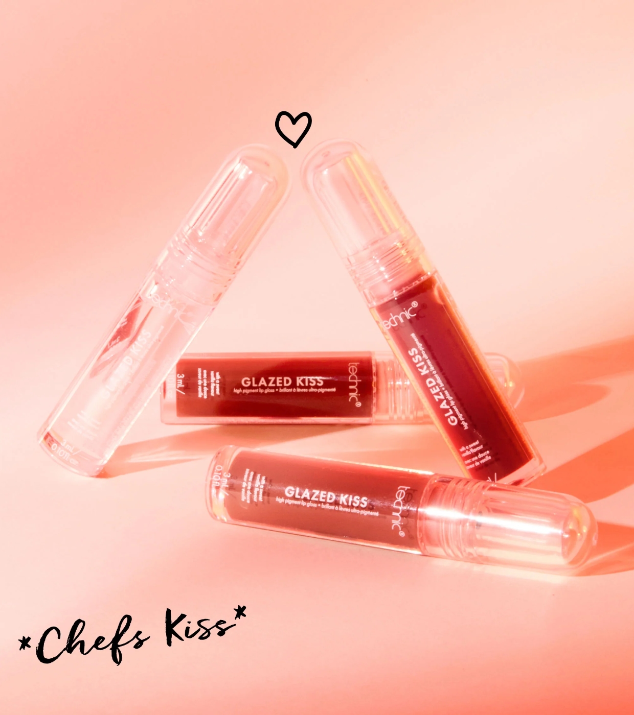 Technic Cosmetics - *Sundrenched* - Brilho labial Glazed Kiss - Terracotta Tan