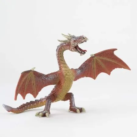 Bullyland 75591 Drache fliegend, rotbraun