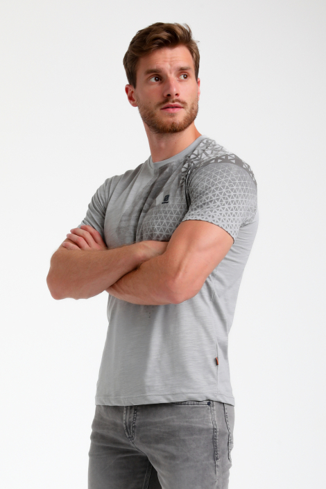 Gabbiano grijze heren t-shirt