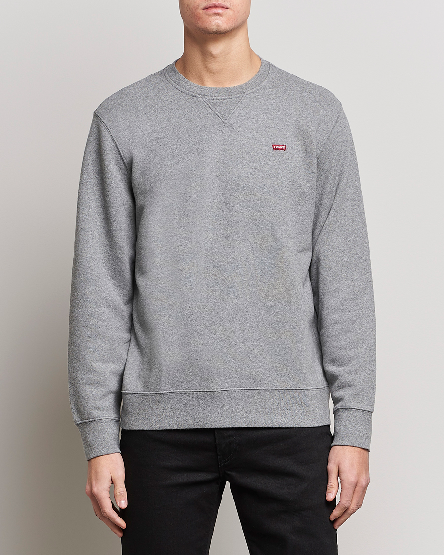 Levi's Original Crew Neck Sweatshirt Chisel Grey Heather