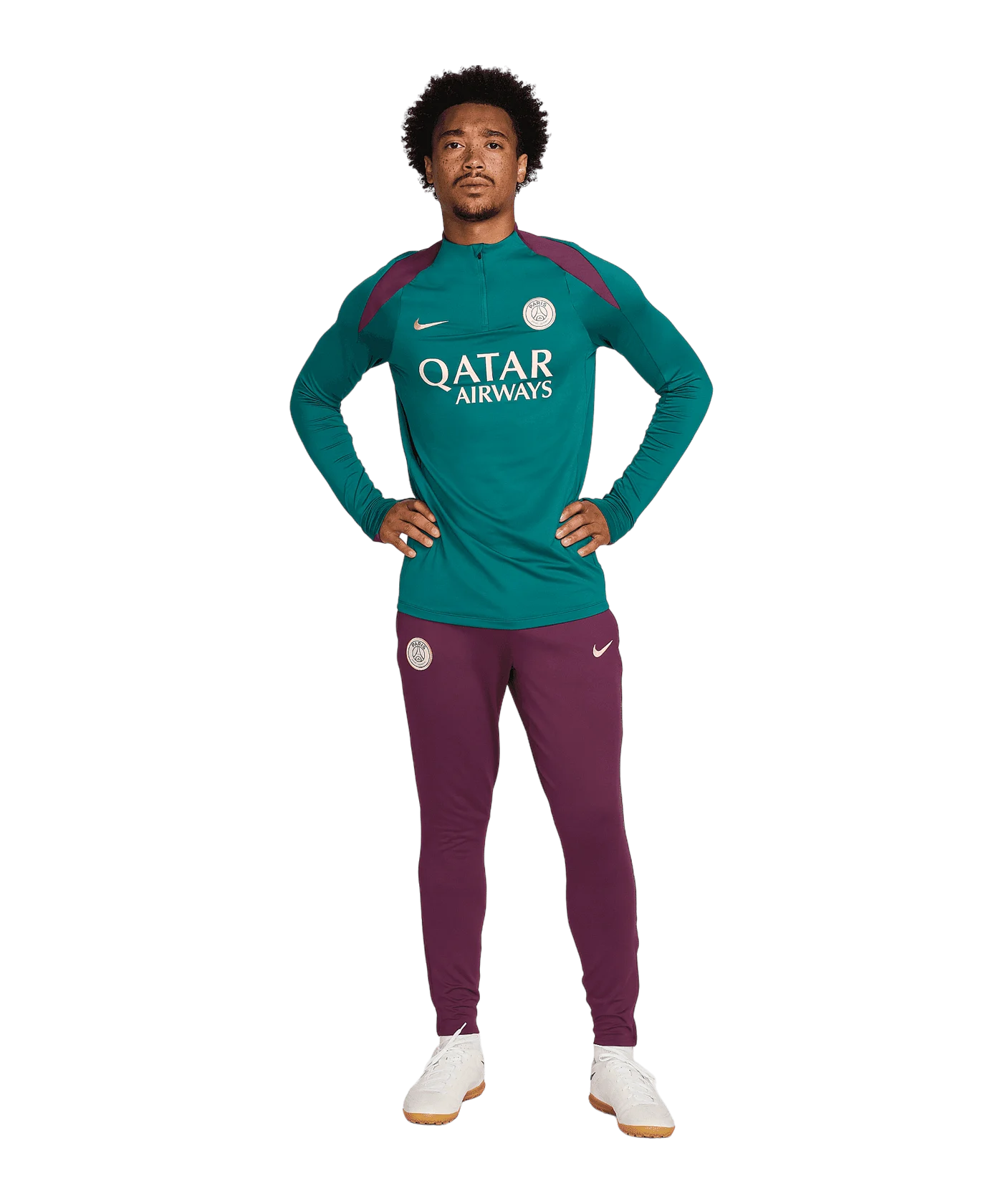 Nike Paris St. Germain Drill Top Grün F382