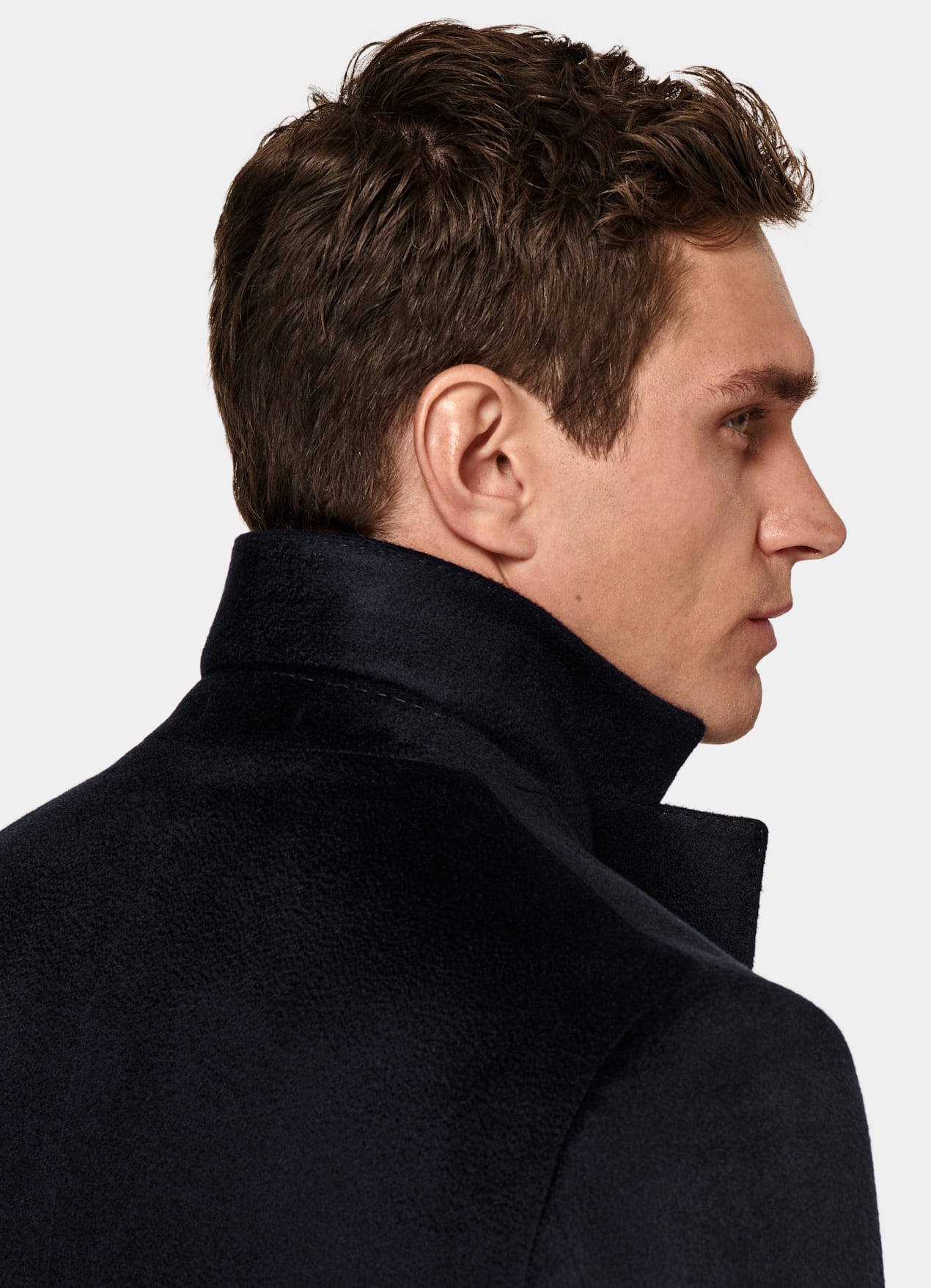 Manteau bleu marine