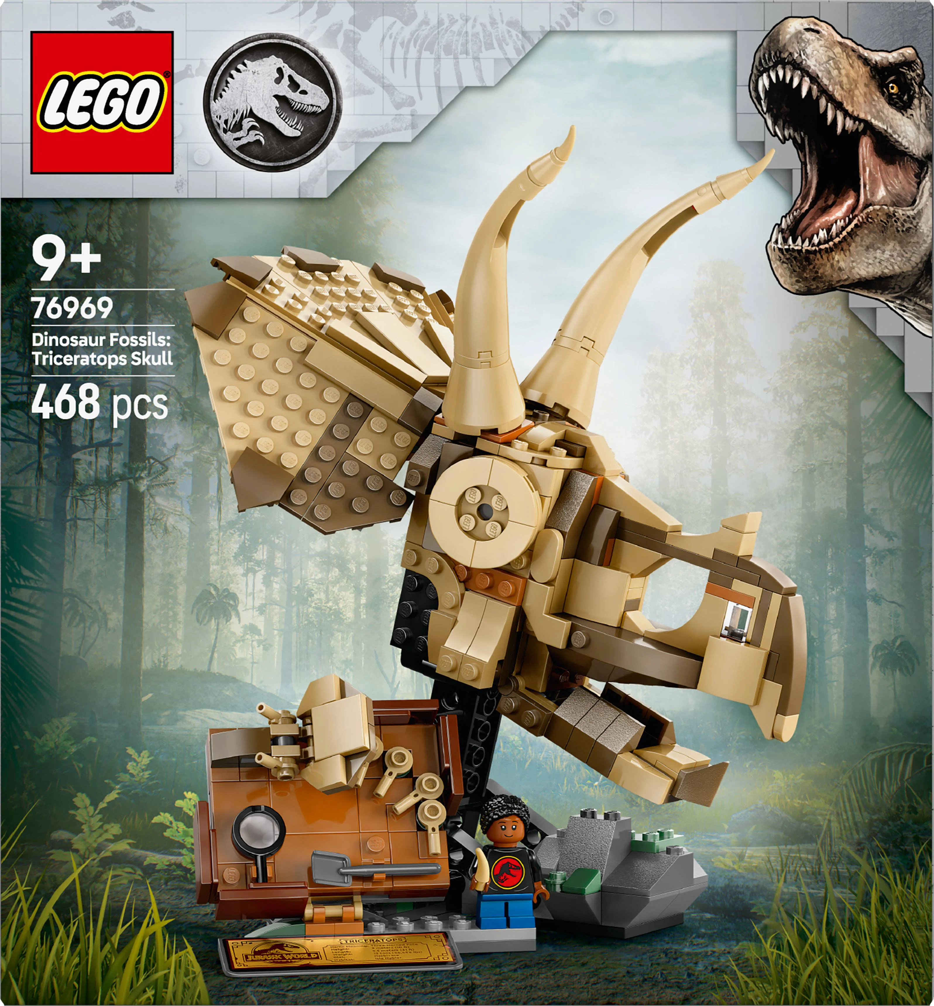 LEGO Dinosaurusfossielen: Triceratops schedel 76969