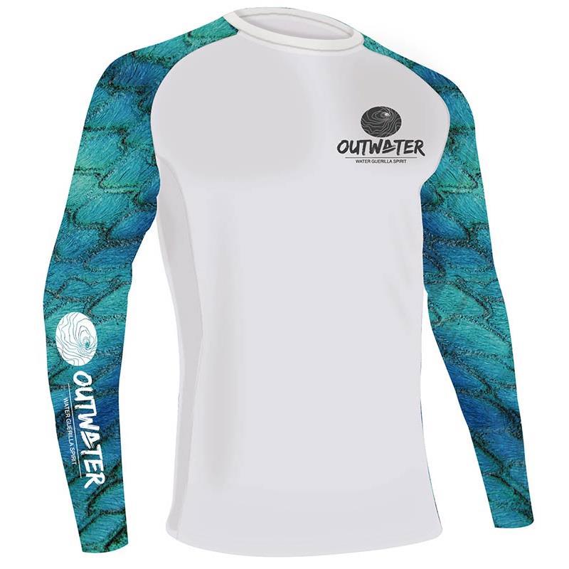Tee Shirt Manches Longues Homme Outwater Camp One Fish Scale