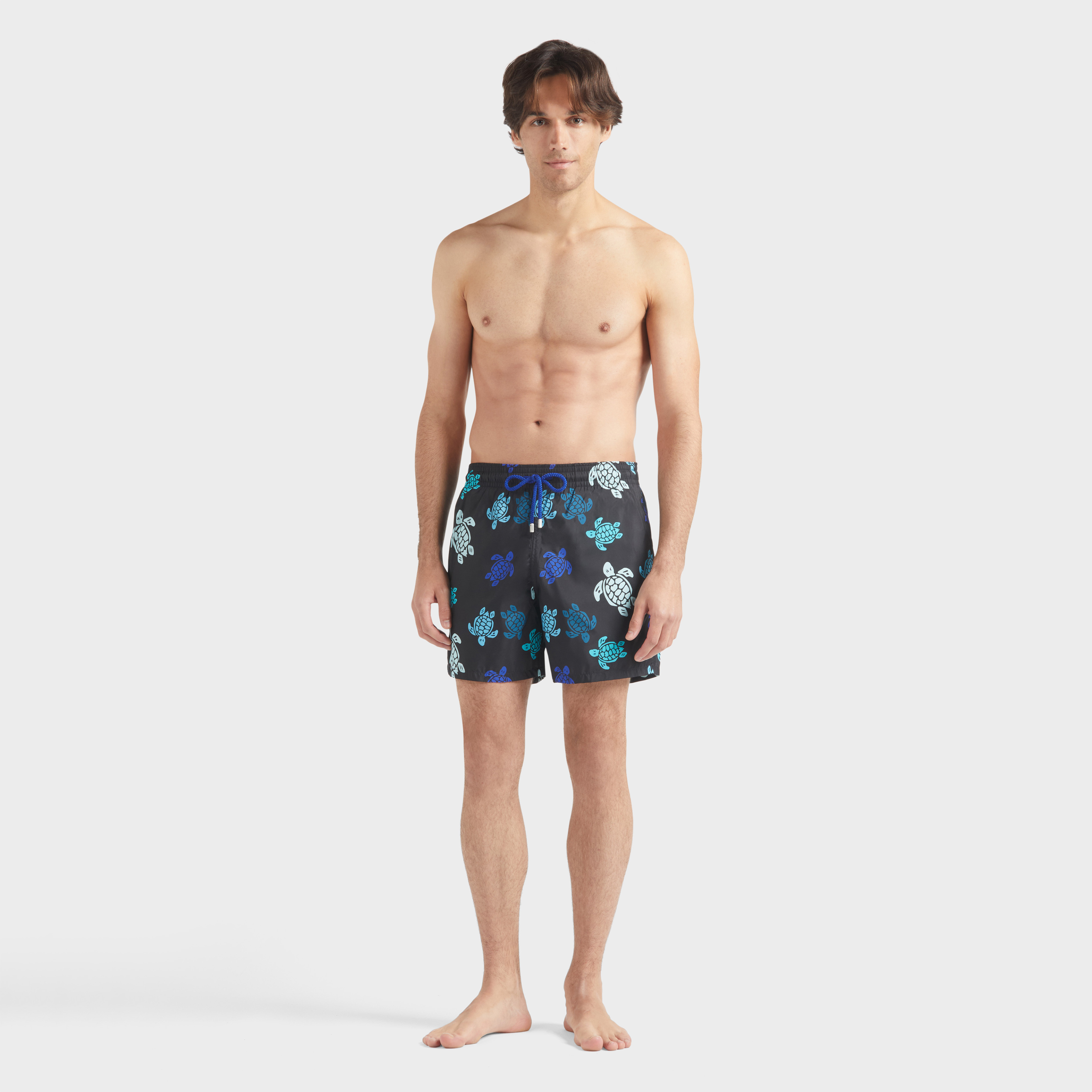 Maillot de bain ultra-léger et pliable homme Tortues Multicolores
