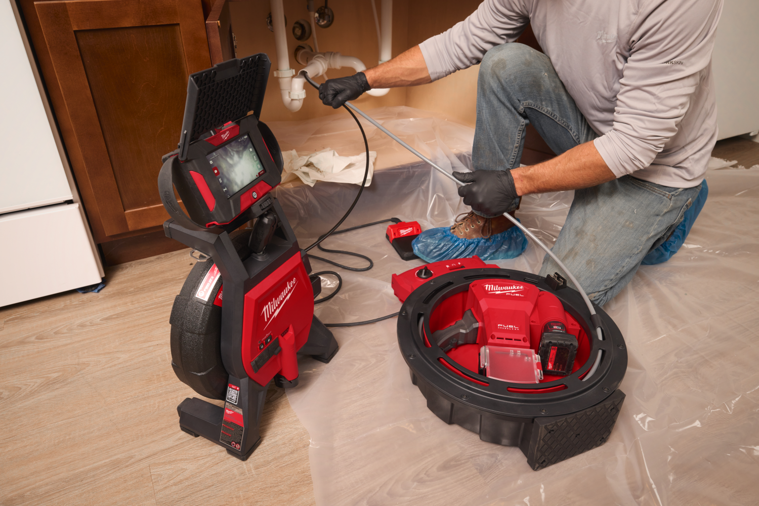Milwaukee M12 SICO20-0 14V Li-ion accu Riool inspectiecamera HDR - 18mm x 20m
