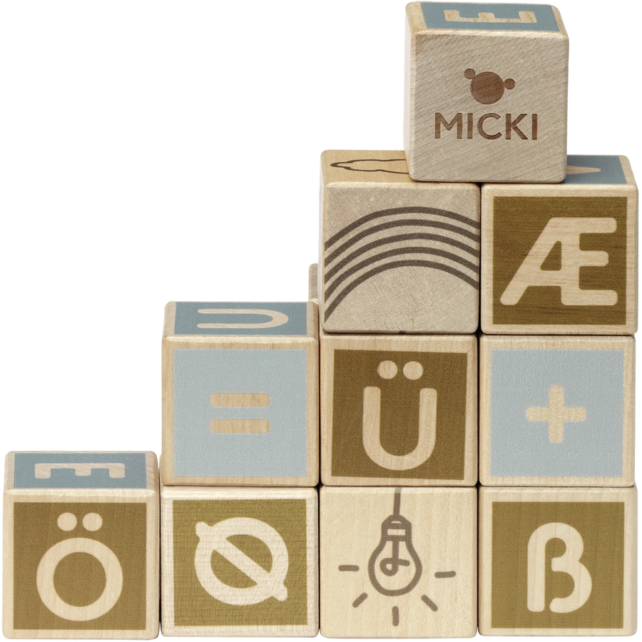 Micki Buchstabenklötze 36 Stück