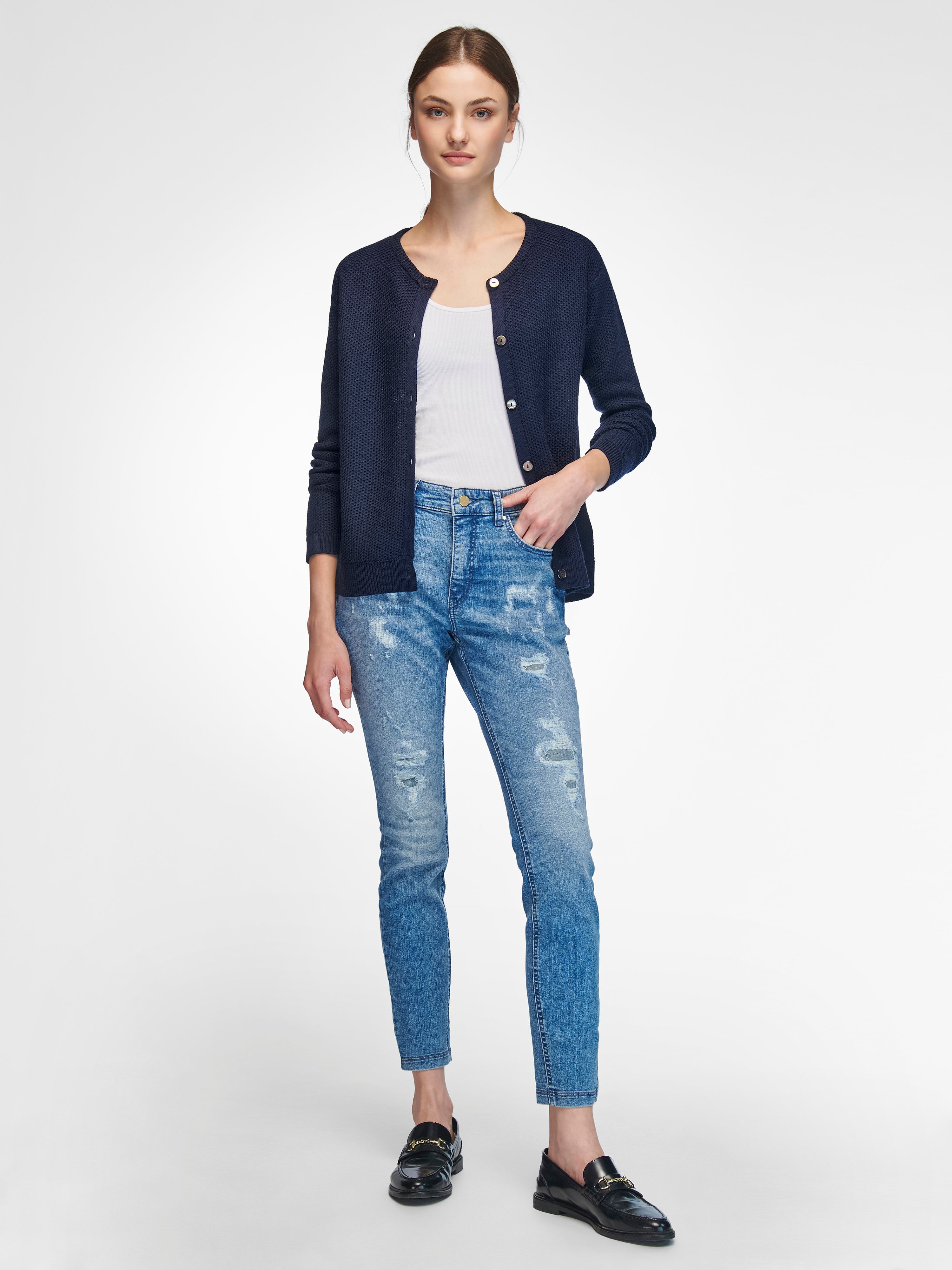 Strickjacke aus 100% Schurwolle