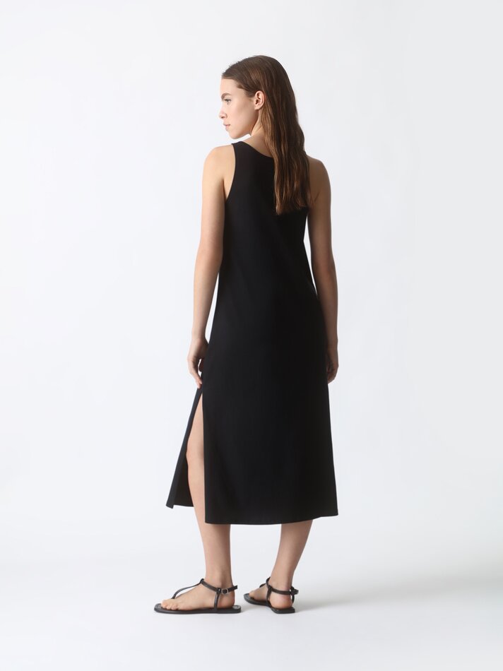 Vestido longo do Mickey Mouse ©DS - Preto