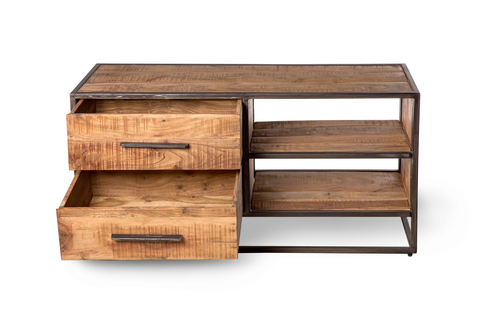 TV-Board 'Sveg', natur, B 120 cm,  H 60 cm, L 40 cm von fischer's lagerhaus