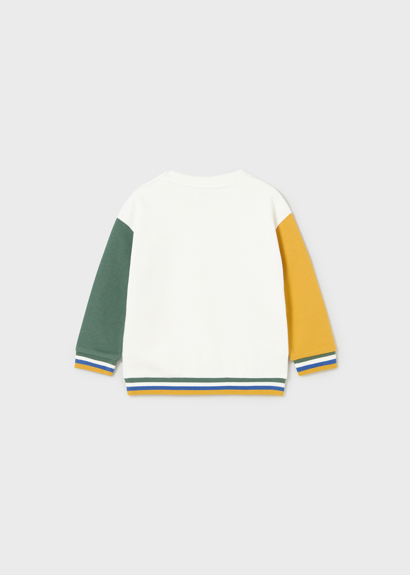 Moletom Better Cotton com aplique 3D para bebê