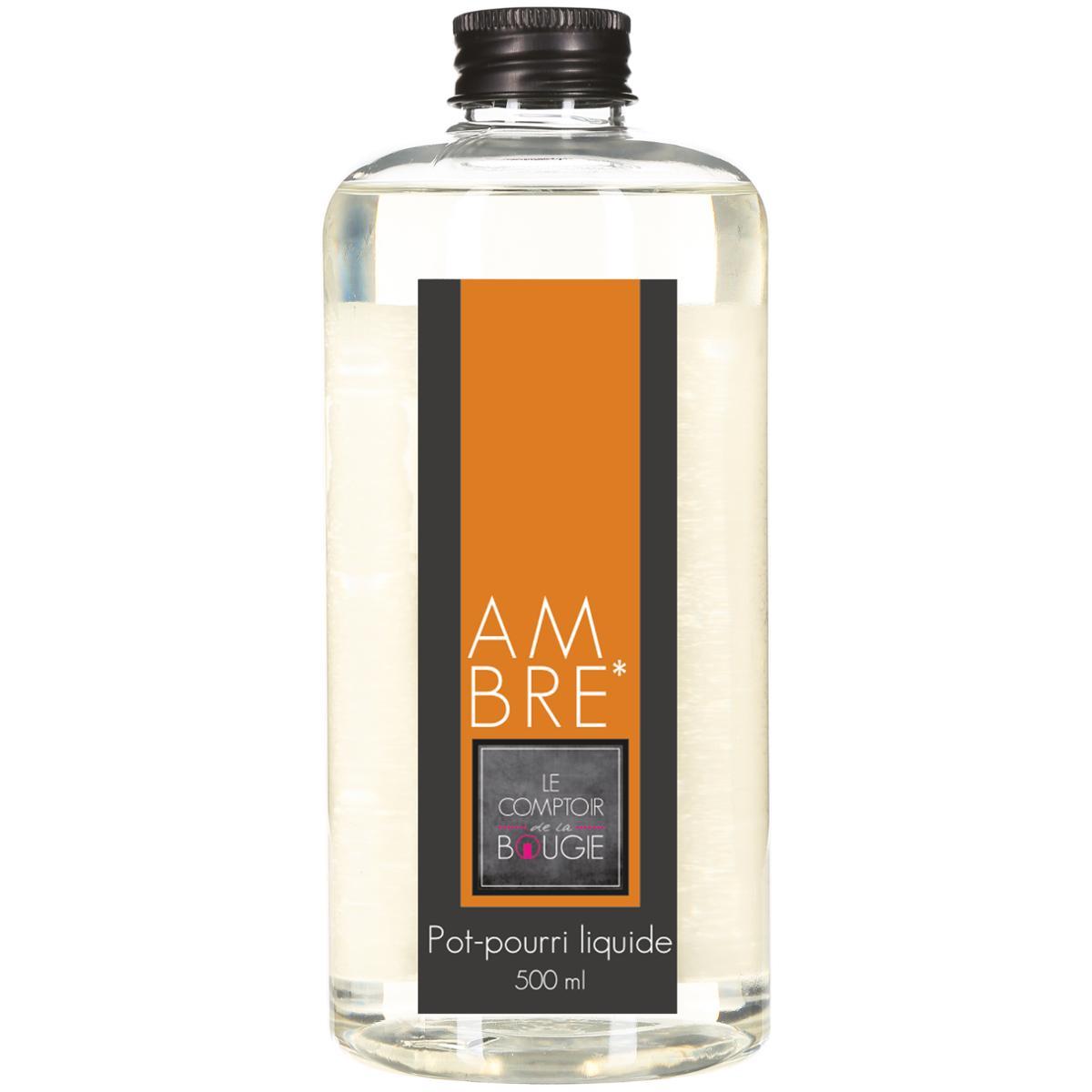 POT POURRI LIQUIDE 500ML AMBRE
