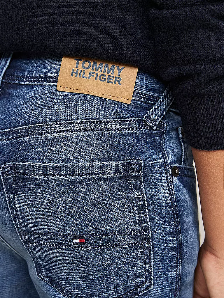 TOMMY HILFIGER Jungen Jeans Slim Fit  blau