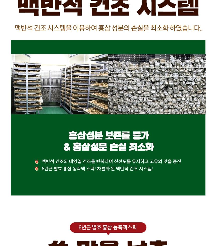 JUNGWONSAM - Koreaanse gefermenteerde rode ginseng-extractstick