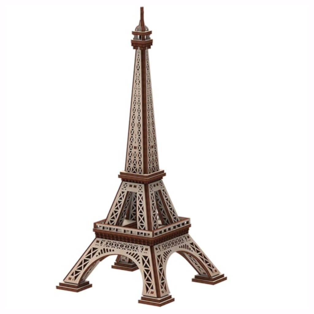Mr Playwood - Tour Eiffel Modèle 3D
