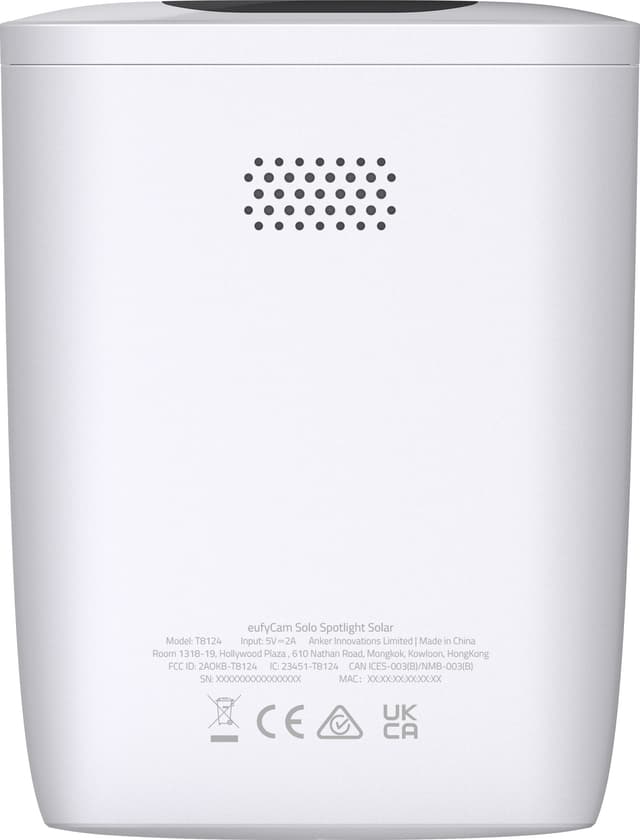 Eufy SoloCam S40 spotlys smart-kamera (hvid)