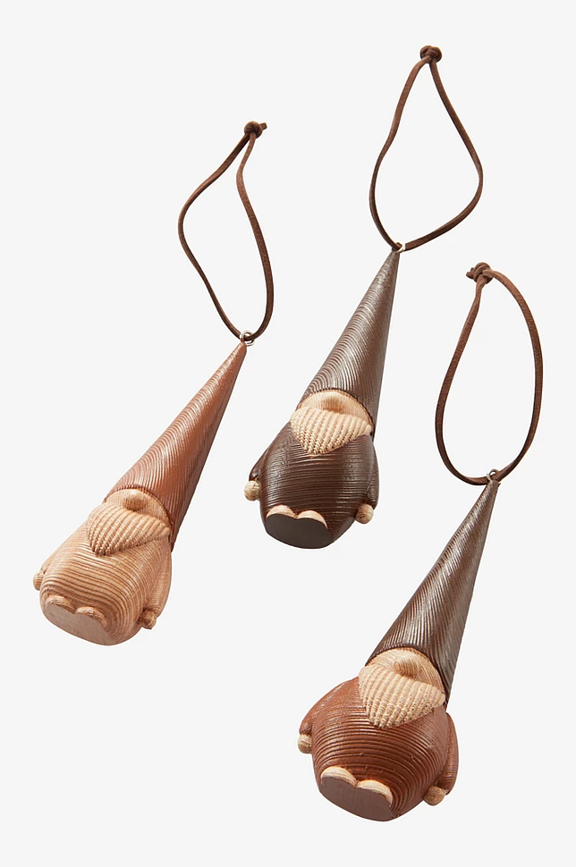 GNOMISAR dekoroppheng 3-pk