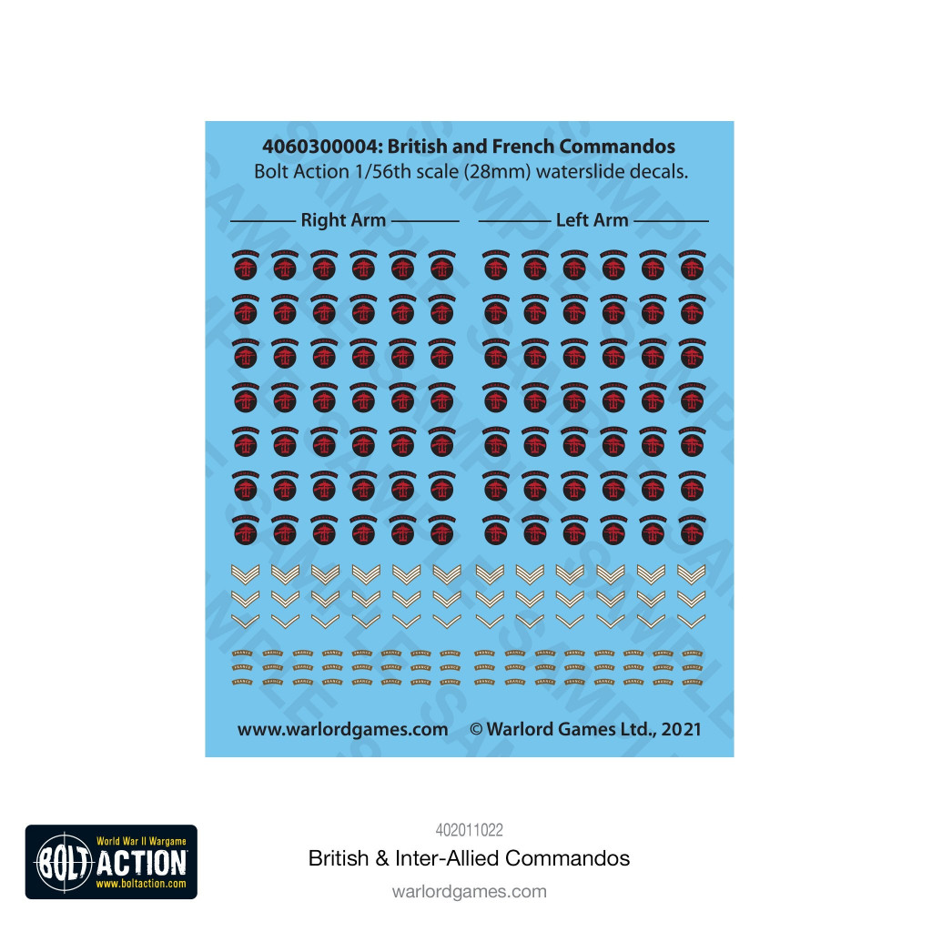 Bolt Action - British & Inter-Allied Commandos