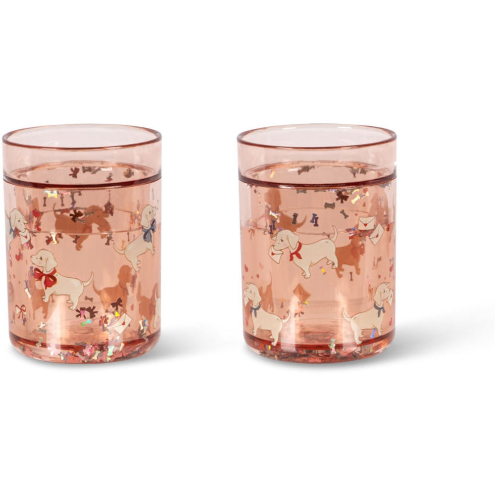 Køb Konges Sløjd Woof Letter Rose 2 Pak Glitter Kopper