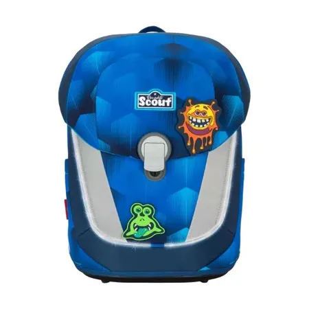 Scout Schulranzen-Set Sunny II Exklusiv Safety Light Funny Freaks, 5-teilg