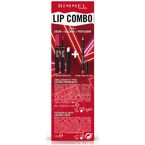 Rimmel London - Lip Combo Provocalips Lote trendy Pink