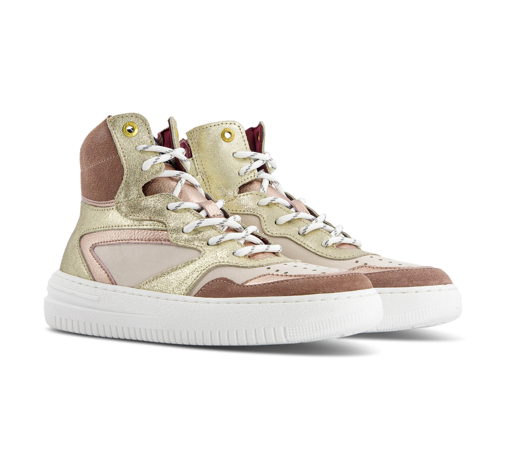 Red Rag Mid Cut Sneaker