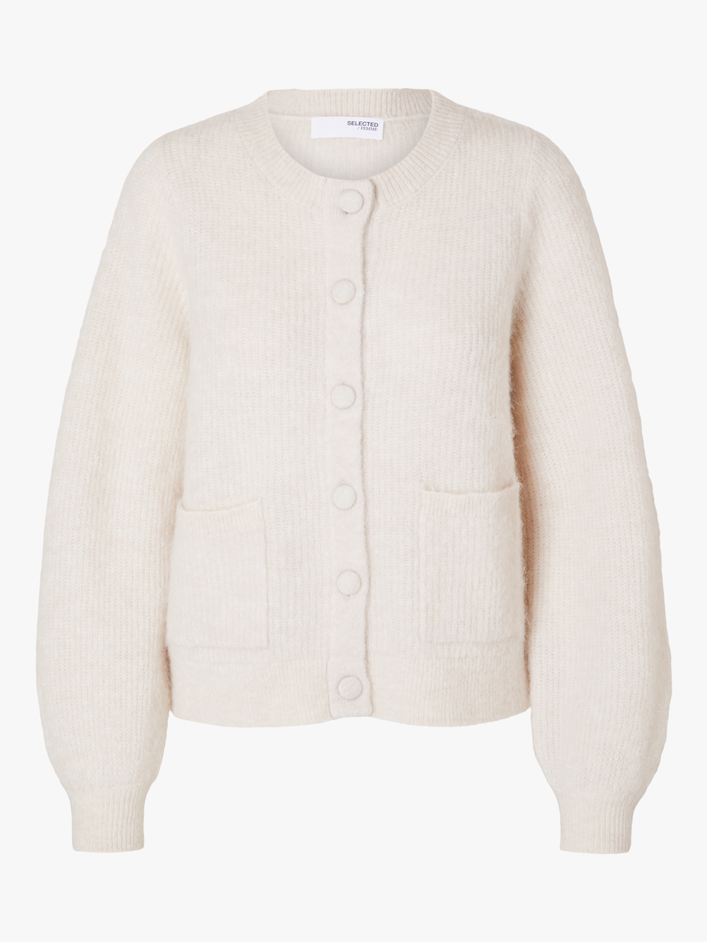 Sia Ras Long Sleeve Knit Pocket Cardigan