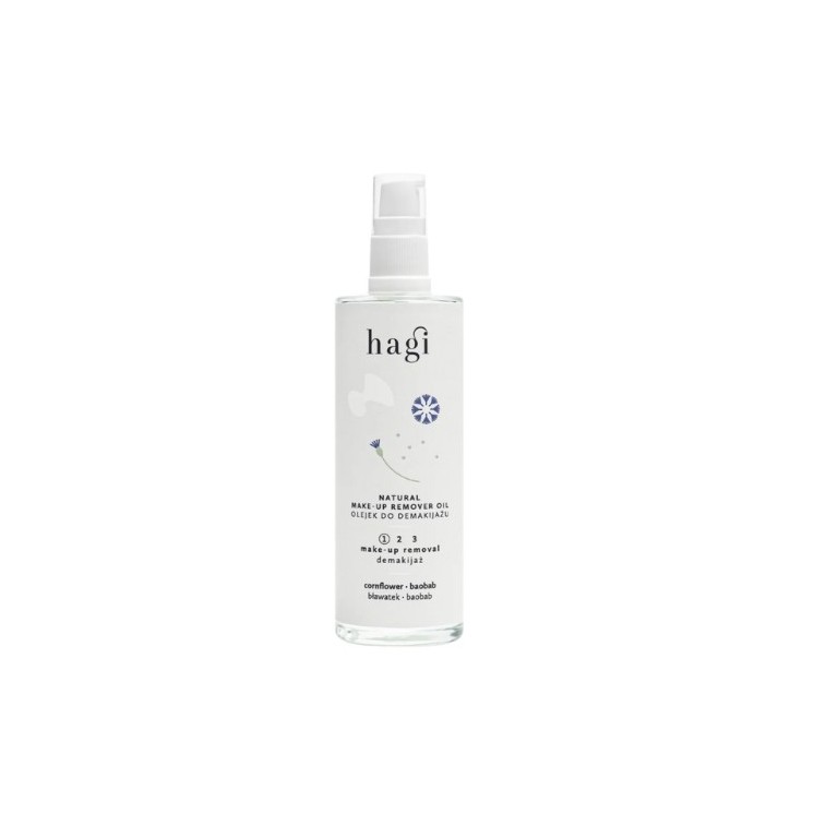 Hagi Natürliches Make-up-Entferneröl Kornblume und Baobab 100 ml