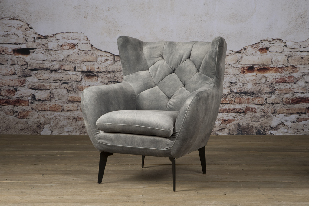 Fauteuil Tromso Grijs - set van 2